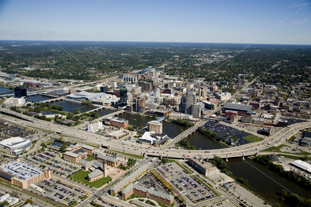 Grand Rapids in Kent County, Michigan